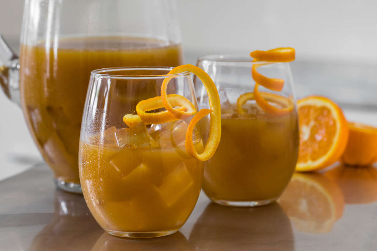 Ginger Iced Tea Punch Recipe - Luzianne Tea