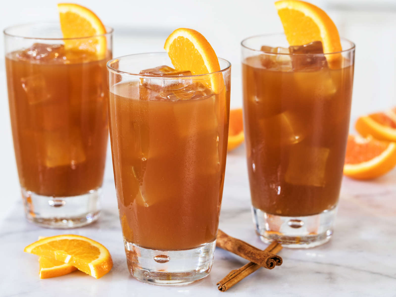 Orange-Cranberry Spiced Iced Tea