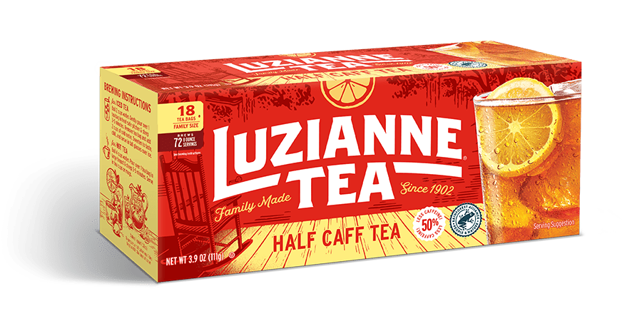 Family-Size Half Decaf Tea Bags – Luzianne® Tea