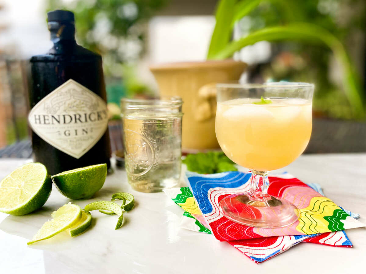 Green Tea, Cucumber & Mint Gin Spritz Recipe - Luzianne Tea