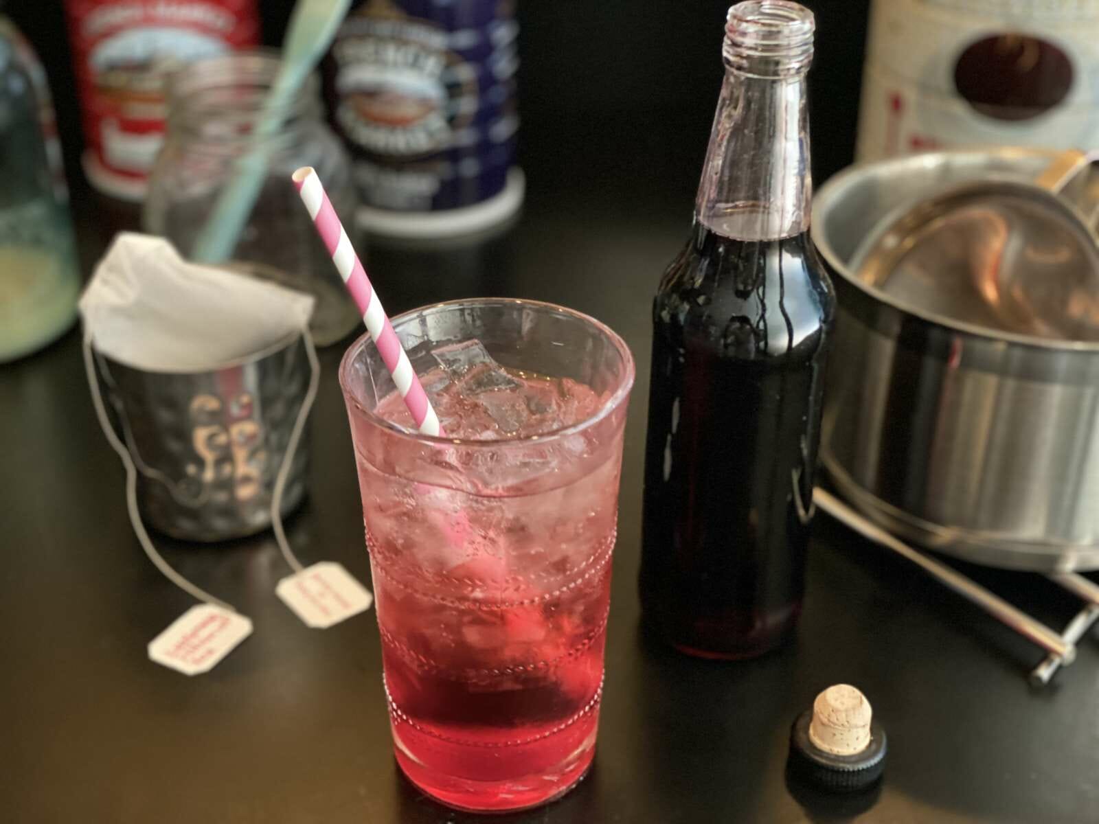 Hibiscus Tea Syrup
