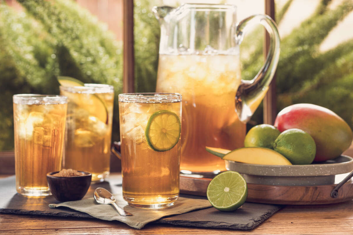 Pitcher of Luzianne® Iced Green Tea Recipe - Luzianne Tea
