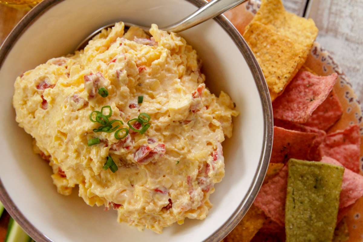 Pimiento Cheese Dip Recipe - Luzianne Tea
