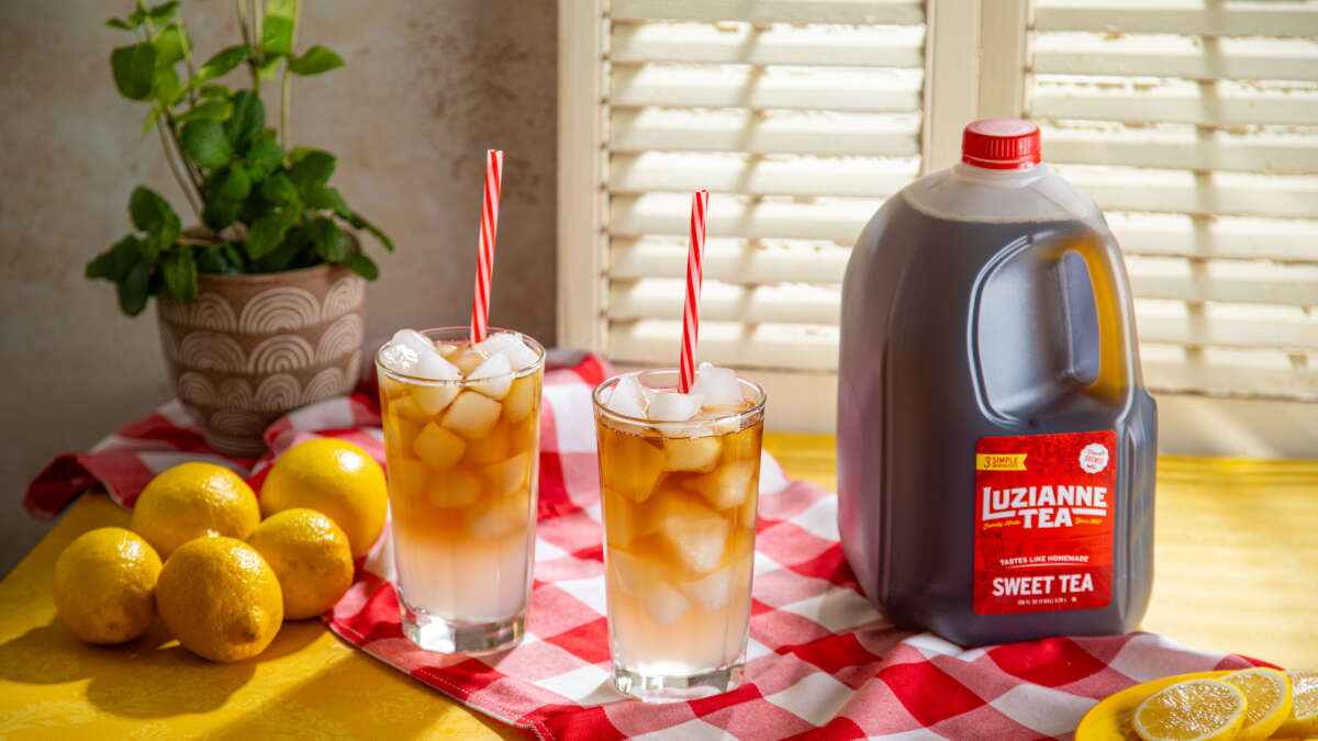 Half 'n Half drink made with Luzianne Sweet Tea Gallon