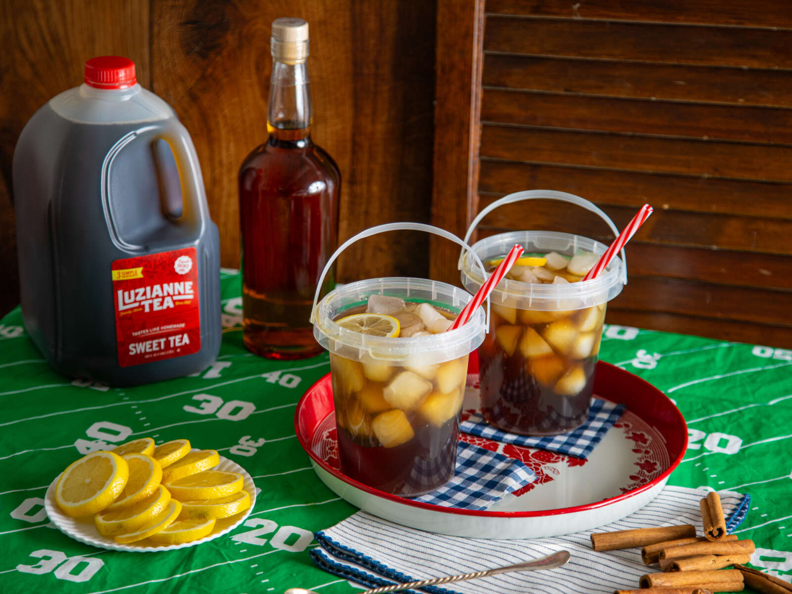 Maple Bourbon Sweet Tea Cocktail